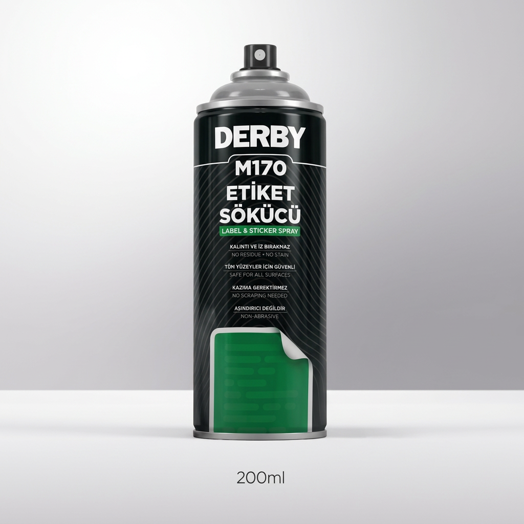 Derby Etiket Çözücü Sprey 200ML