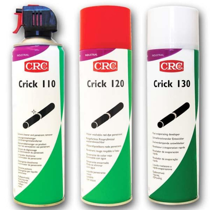 CRC Çatlak Tespit Spreyi Set 3x500ML - Penetrant Sprey