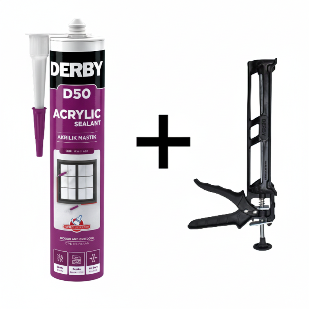 Derby D50 Mastik + Tabanca - Kare Format