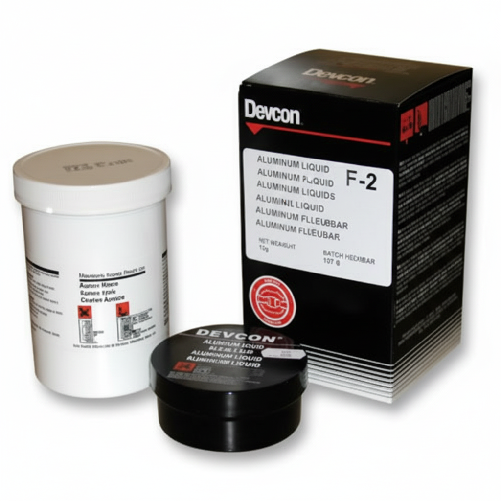 Devcon F2 Aluminium Liquid 500Gr - Sıvı Alüminyum Epoksi Tamir Macunu
