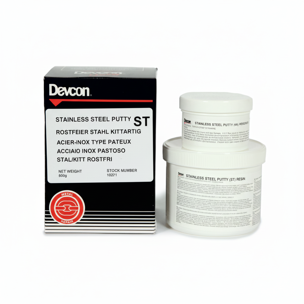 Devcon St Stainless Steel Putty 500Gr - Paslanmaz Çelik Tamir Macunu