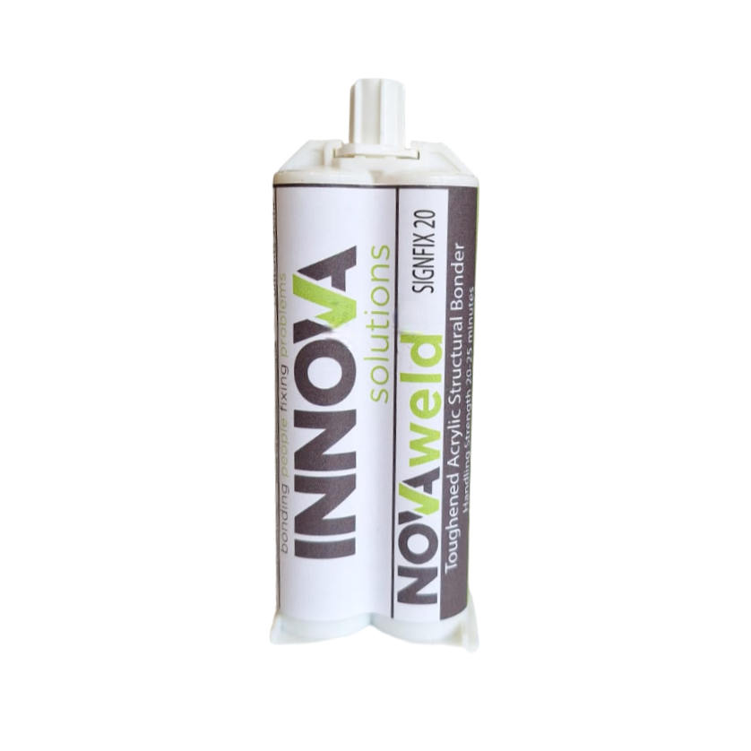 İnnova Novaweld Signfix 20 50ML - Metilmetakrilat Yapıştırıcı - Bakır Bronz Pirinç Metal Yapıştırıcı -