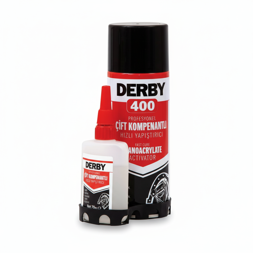 Derby Hızlı Yapıştırıcı 400ML+100ML - MDF Kit