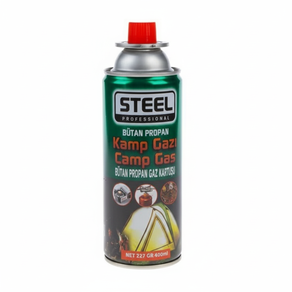 STEEL Kamp Gazı - Kare Format